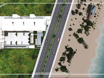 Departamento de 3 recamaras en PREVENTA frente a la Playa en Boca del Río