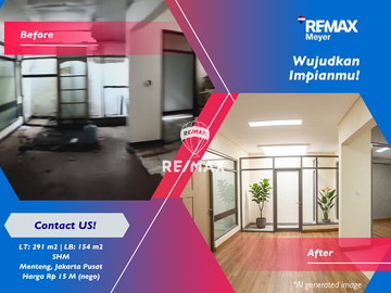 Dijual Rumah Komersial di Menteng, Jakarta Pusat