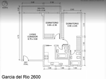 Asombroso Semipiso de 3 Amb- SAAVEDRA