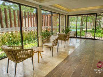 Departamento con diseño lock off, terraza privada con vista verde, 2 albercas, a
