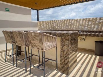 Departamento con diseño lock off, terraza privada con vista verde, 2 albercas, a
