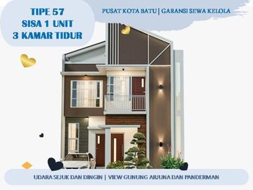 Rumah Villa View Gunung Arjuna 2 Lantai Tipe 57