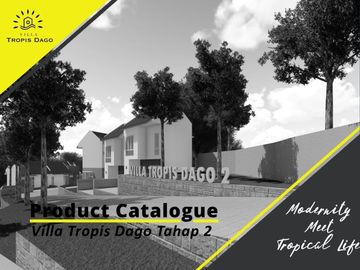 Villa Tropis, Hunian mewah, elegant, desain modern; Dago Bandung