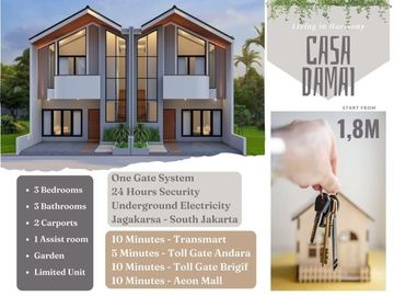 Rumah Baru Dan Murah Di Jagakarsa