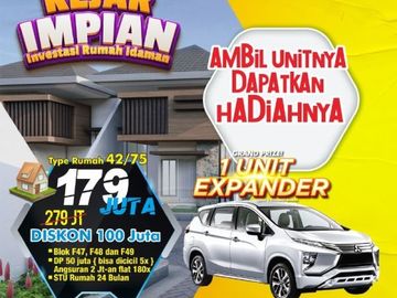 ON FEBRUARY SALE! DIAMOND CITY JUANDA 1, Booking Sekarang Rumah Impian untuk Tabungan!