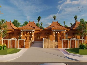 Jual Rumah Cantik Pesan Bangun Konsep Joglo Jawa Siap KPR Di Prambanan