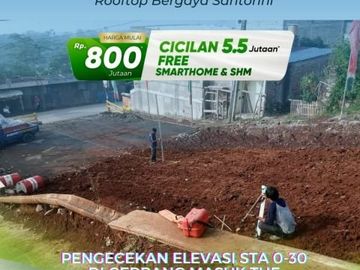 Rumah 2 Lantai Modern Dekat IKEA Cicilan hanya 5,5 jutaan!