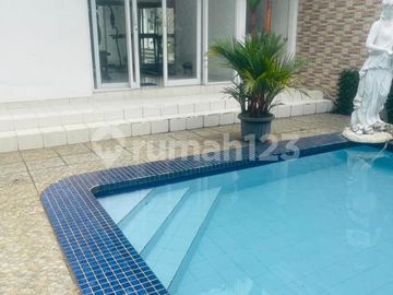 Turun Harga Rumah Mewah Ada Private Pool Shm Siap Huni Di Cinere, Jakarta Selatan
