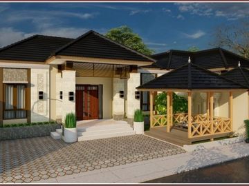 Hunian Menarik Berkonsep Villa Mangku Aspal Prambanan