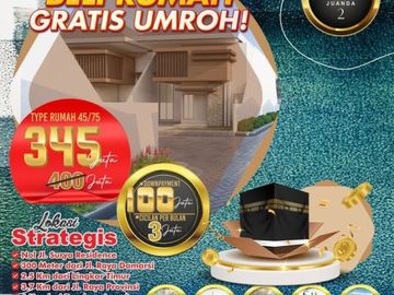 Paling Laris, Perumahan Di Buduran Sidoarjo 345 Juta