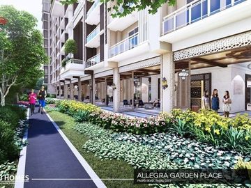 1 Bedroom Condo for Sale in Allegra Garden Place Pasig City, contact Donald @ 0933825---- or 0955561----