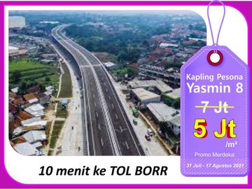 Tanah Kavling Dekat Transmart Yasmin, SHM Pecah