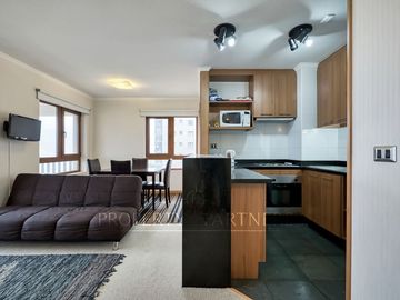 Valle Nevado,  amplio depto. un dormitorio