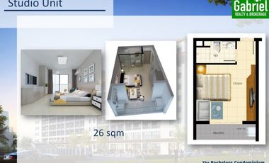 1 Bedroom Condo near Mactan Newtown, Bachelors Condominium