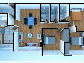 VENTA HERMOSOS DEPARTAMENTOS  TRES DORMITORIOS  NUEVOS EN EDIFICIO DE LUJO (SECTOR GRANDA CENTENO)