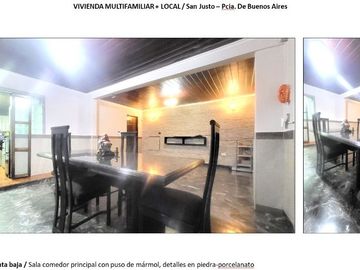 Casa con Departamento en venta en San Justo