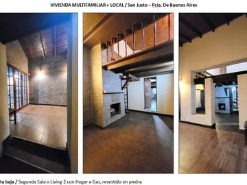 Casa con Departamento en venta en San Justo