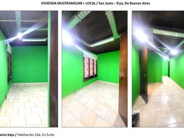 Casa con Departamento en venta en San Justo