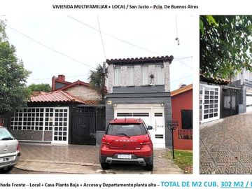 Casa con Departamento en venta en San Justo