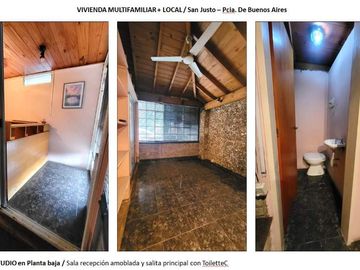 Casa con Departamento en venta en San Justo