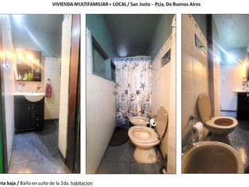 Casa con Departamento en venta en San Justo