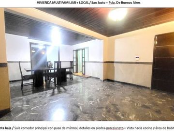 Casa con Departamento en venta en San Justo