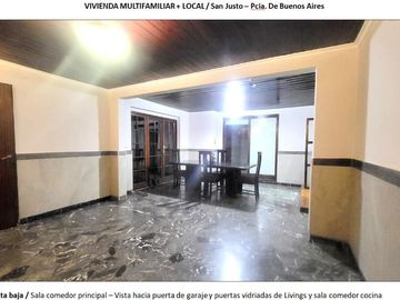 Casa con Departamento en venta en San Justo