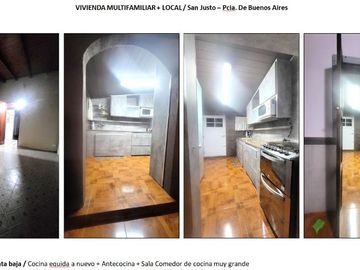Casa con Departamento en venta en San Justo