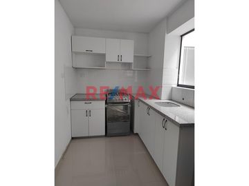 Descubre este hermoso departamento de 63 m² en el tercer piso de un edificio moderno en la Urb. Natasha Alta.

✨Características principales:

Habi
