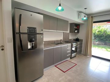 Departamento con jardín en Ecoaldea, Pilar