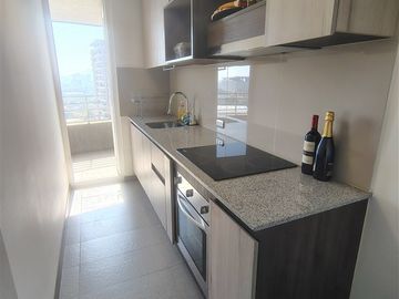 Departamento en arriendo de 2 dorm. en San Miguel