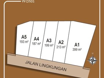 2 Jt-an permeter; Investasi Kavling: Dekat Bandara YIA,