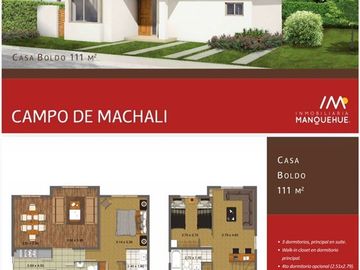 Casa en venta Loteo El Polo Machalí, Rancagua