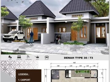 Rumah Limasan Modern Jalan Lebar 6 Meter Dekat Jl Jogja Solo
