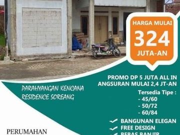 Ready, Hunian Strategis Promo Dp 5jt All in; Soreang, Bandung