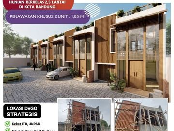 rumah unik berkualitas tinggi 3 lt dibandung barat