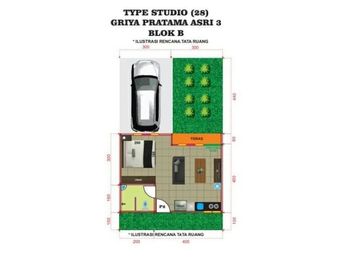 Rumah Murah Minimalis Type Studio di Utara SGM Prambanan