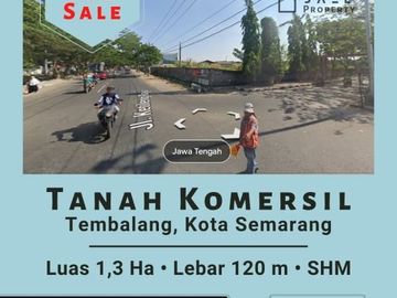 BANTING HARGA TANAH KOMERSIAL TEMBALANG SEMARANG