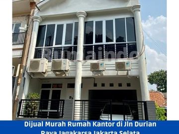 Dijual Murah Rumah Kantor di Jln Durian Raya Jagakarsa Jakarta Selatan