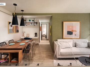 apartamento en venta en ojo de agua. Cod V1110006