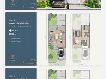 Rumah Minimalis Cendana Cove Verdant Tipe Residence Lippo Karawaci Tangerang