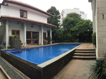 Dijual Rumah Mewah Siap Huni Jl. P. Antasari Jakarta Selatan Full Furnish dengan Swimming Pool & Taman Luas