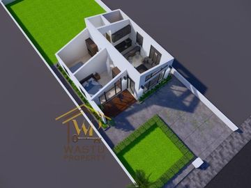 YANG DI CARI! RUMAH MODERN FREE DESIGN ! HARGA 400JUTAAN LUAS TANAH 234m