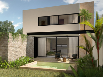 Casa en venta en Mérida Yucatán, Privada Amidanah Mod E Temozón