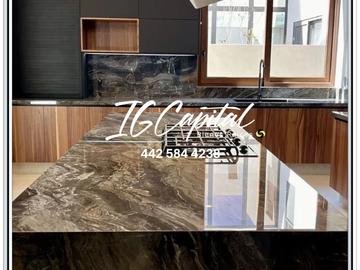 RESIDENCIA en Altozano  -Jardín con Jacuzzi con una vista a la reserva - RIO
