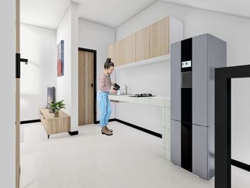 Rumah Murah Desain Scandinavian di Cibinong Pondok Rajeg 275 jt an cash (tina)