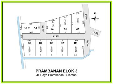 Tanah Sleman, Dekat RS Panti Rini, Hanya 2 Juta-an