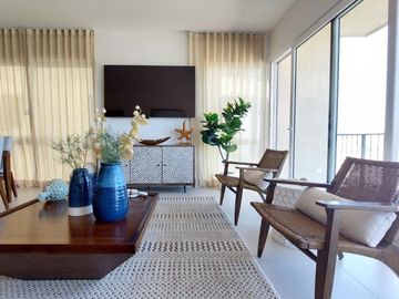 DCL269-2 Penthouse con vista al mar, terraza, rooftop, alberca, pet-friendly.