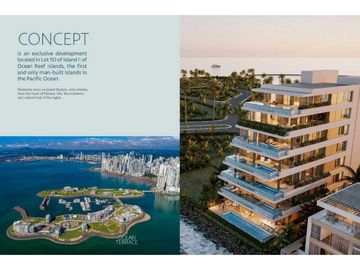 APARTAMENTO OCEAN REEF  530MT 4 REC PISCINA PRIVADA  PUNTA PACIFICA
