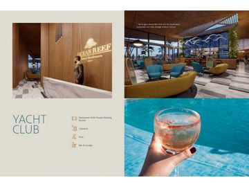 APARTAMENTO OCEAN REEF  530MT 4 REC PISCINA PRIVADA  PUNTA PACIFICA